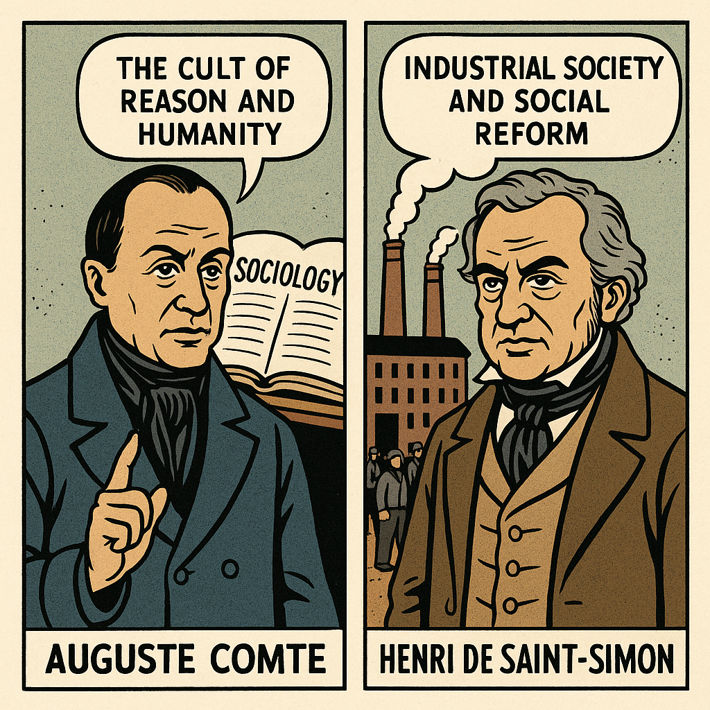 Comte e Saint-Simon: alicerces do pensamento social moderno