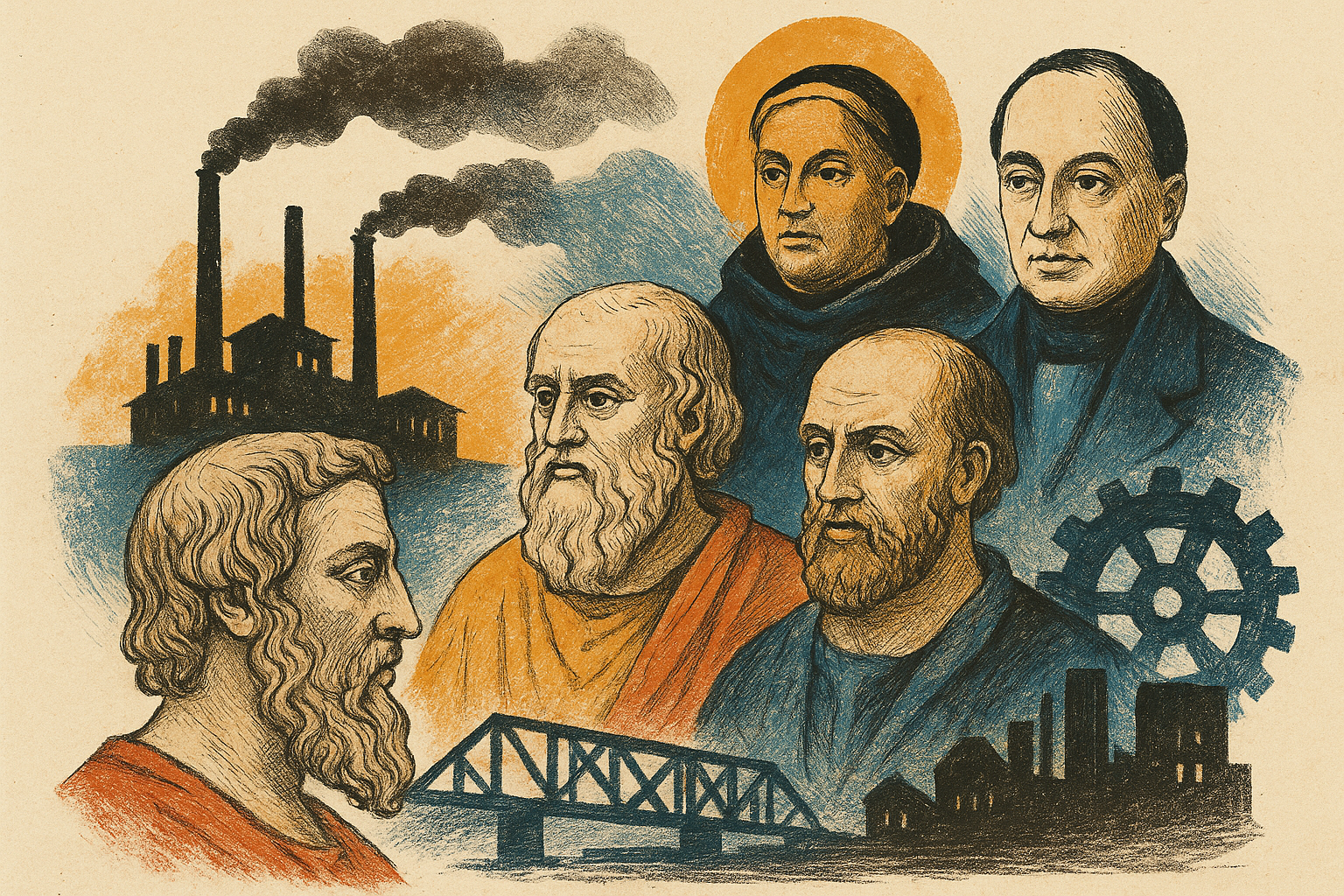 De Platão a Comte: O Caminho para a Sociologia